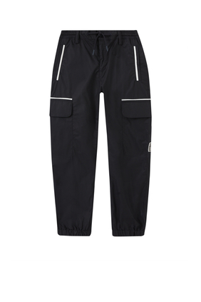 Tapered-Leg Sports Trousers